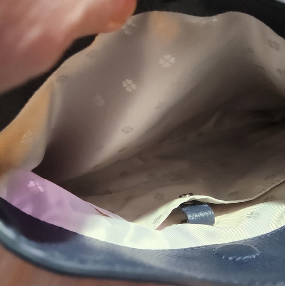 NWOT Kate Spade Hailey Navy Blue Absolutely Stunning Gorgeous 👛 with dust bag - Picture 9 of 16